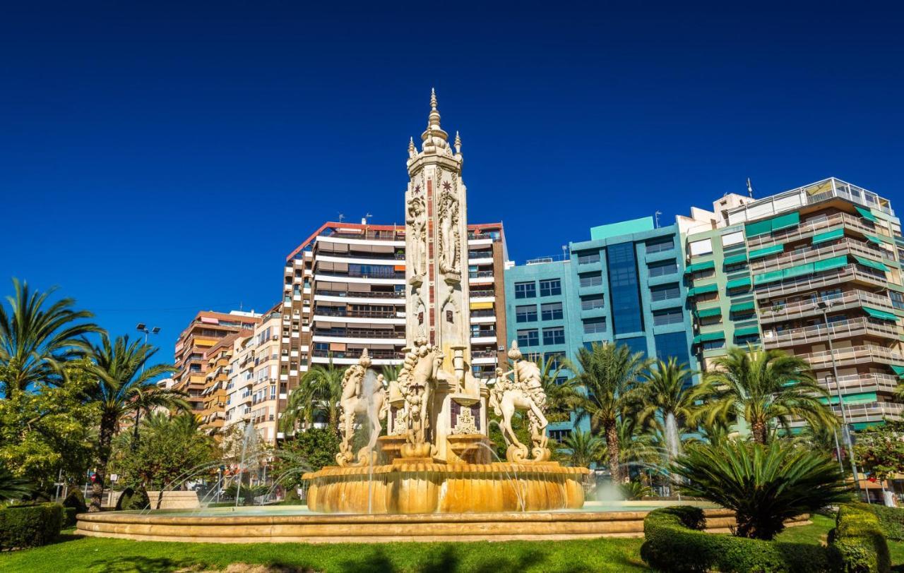 Ferienwohnung Alicante Colorful Center Bajo Exterior foto